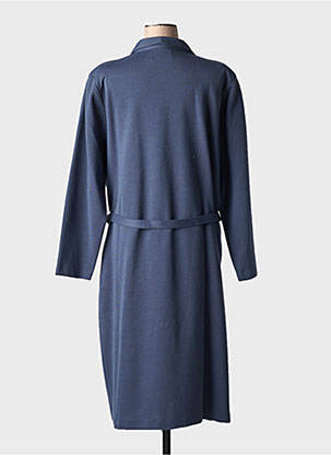 Robe longue manches longues manches longues bleu FRANCE RIVOIRE femme