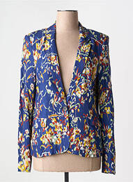 Blazer coupe cintrée bleu 7 SEASONS femme