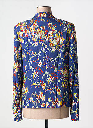 Blazer coupe cintrée bleu 7 SEASONS femme