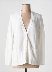 Gilet manches longues blanc GRIFFON pour femme seconde vue