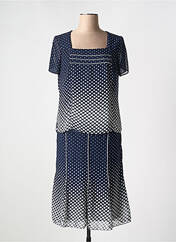 Ensemble jupe bleu FRANCE RIVOIRE pour femme seconde vue