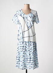 Ensemble jupe bleu GRIFFON pour femme seconde vue