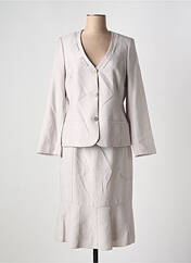 Ensemble jupe gris FRANCE RIVOIRE pour femme seconde vue