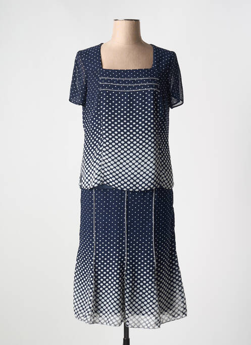 Ensemble jupe bleu FRANCE RIVOIRE pour femme