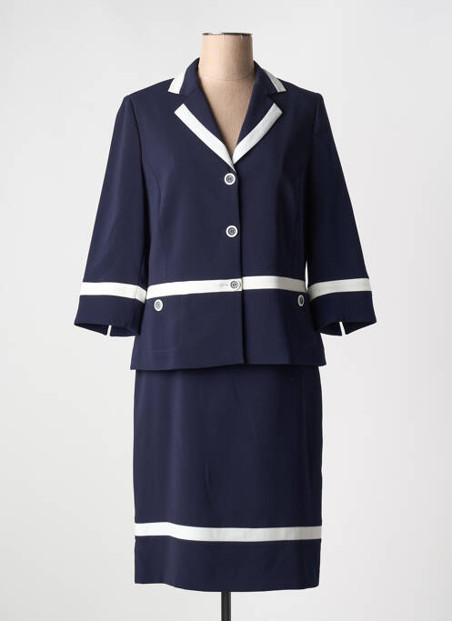 Ensemble jupe bleu FRANCE RIVOIRE pour femme