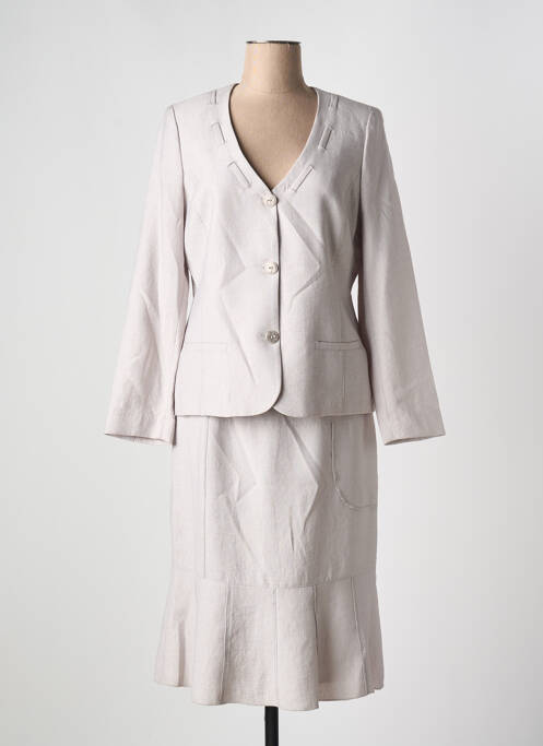 Ensemble jupe gris FRANCE RIVOIRE pour femme