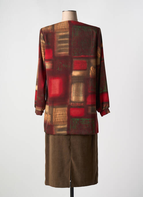Ensemble jupe marron FRANCE RIVOIRE pour femme
