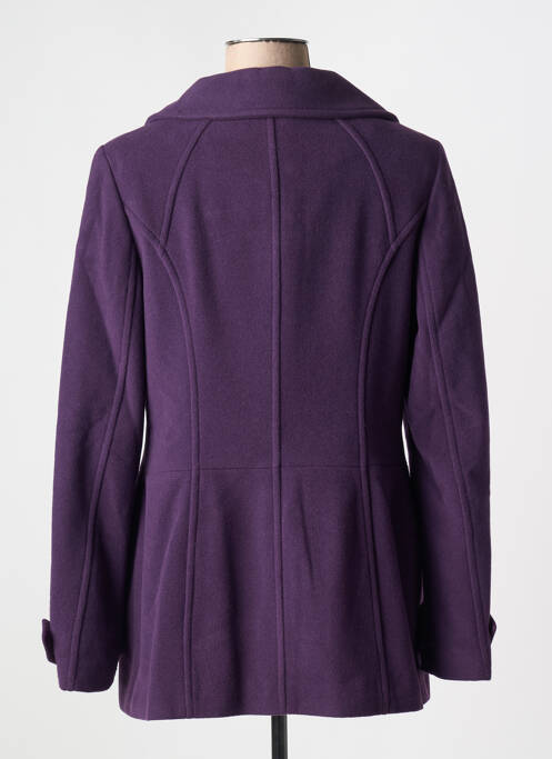Manteau court violet CONCEPT K pour femme
