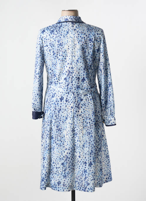 Robe mi-longue bleu GRIFFON pour femme