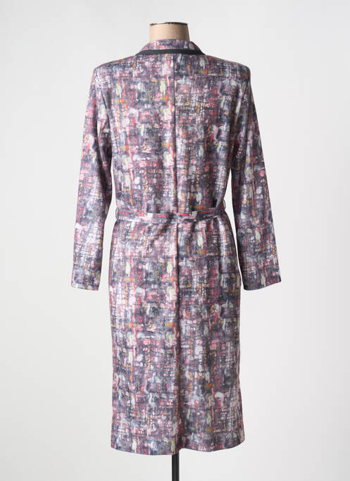 Robe mi-longue gris FRANCE RIVOIRE pour femme