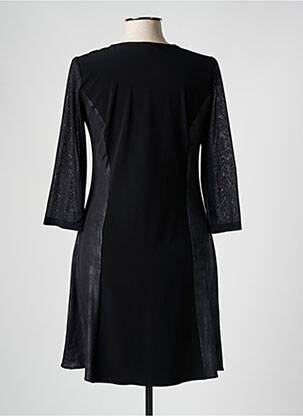 Robe courte manches longues manches longues noir MERI & ESCA femme