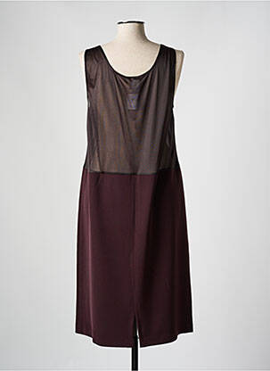 Jupon /fond de robe coupe cintrée rouge FRANCE RIVOIRE femme