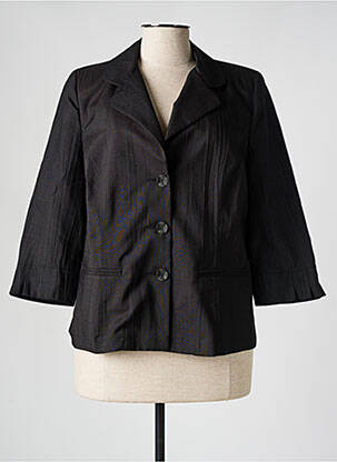 Blazer poches noir FRANCE RIVOIRE femme