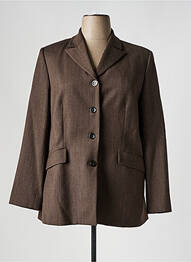 Blazer poches marron PAUSE CAFE femme
