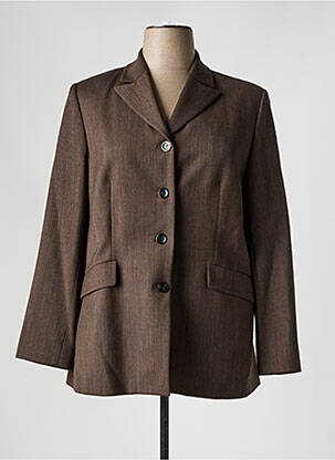 Blazer poches marron PAUSE CAFE femme