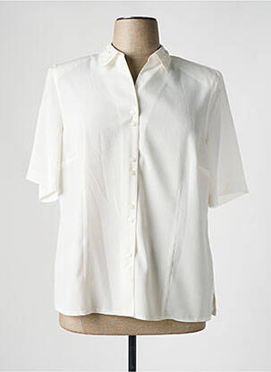 Chemisier manches courtes manches courtes beige KARTING femme
