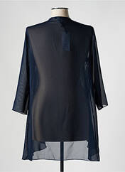 Gilet manches longues bleu GREGORY PAT pour femme seconde vue