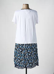 Ensemble jupe bleu GRIFFON pour femme seconde vue