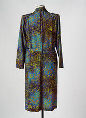 Robe mi-longue bleu IMPULSION pour femme seconde vue