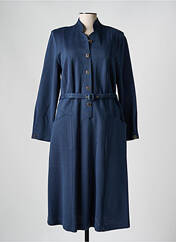 Robe mi-longue bleu IMPULSION pour femme seconde vue