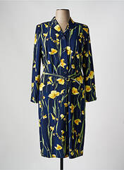 Robe mi-longue bleu IMPULSION pour femme seconde vue