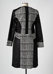 Robe mi-longue noir FRANCE RIVOIRE pour femme seconde vue