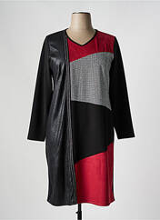 Robe mi-longue noir FRANCE RIVOIRE pour femme seconde vue