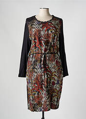 Robe mi-longue noir GRIFFON pour femme seconde vue