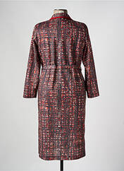 Robe mi-longue orange FRANCE RIVOIRE pour femme seconde vue