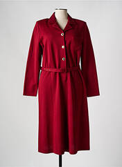 Robe mi-longue rouge FRANCE RIVOIRE pour femme seconde vue