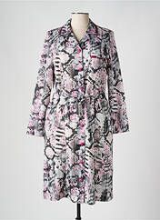 Robe mi-longue violet FRANCE RIVOIRE pour femme seconde vue