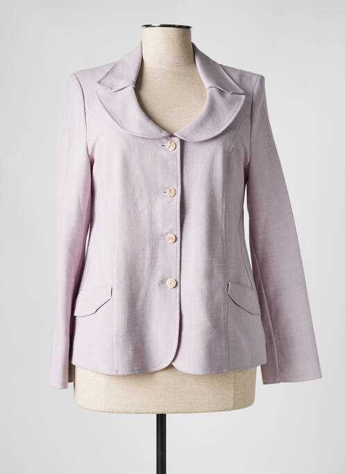 Blazer poches violet KARTING femme