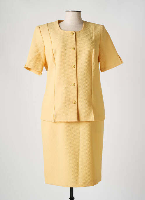 Ensemble jupe jaune FRANCE RIVOIRE pour femme