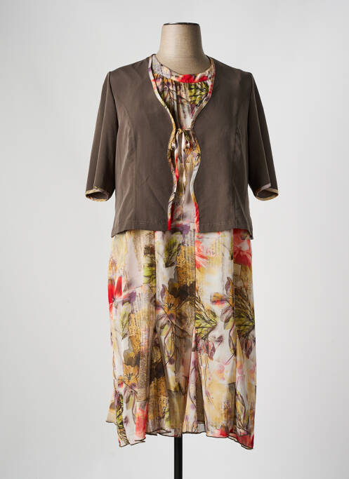 Ensemble robe marron GRIFFON pour femme