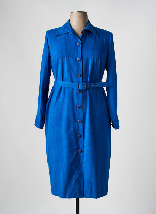 Robe mi-longue bleu CHARLES GUITARD pour femme