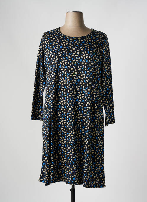 Robe mi-longue noir FRANCE RIVOIRE pour femme