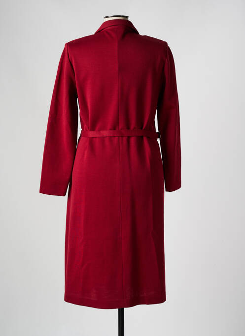 Robe mi-longue rouge FRANCE RIVOIRE pour femme