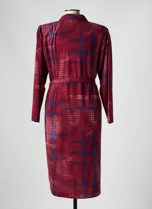 Robe mi-longue rouge FRANCE RIVOIRE pour femme