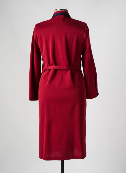 Robe mi-longue rouge IMPULSION pour femme