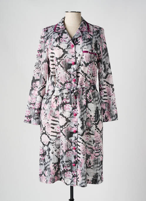 Robe mi-longue violet FRANCE RIVOIRE pour femme