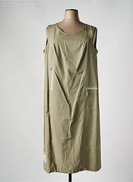 Robe longue sans manche sans manche vert GUITARD femme