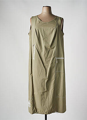Robe longue sans manche sans manche vert GUITARD femme