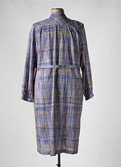 Robe mi-longue bleu FRANCE RIVOIRE pour femme seconde vue