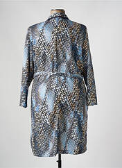 Robe mi-longue bleu FRANCE RIVOIRE pour femme seconde vue