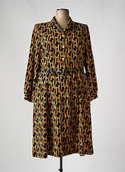 Robe mi-longue noir FRANCE RIVOIRE pour femme seconde vue