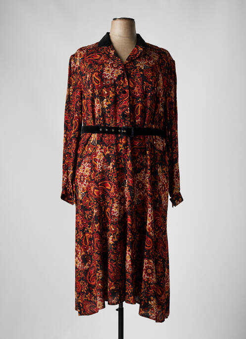 Robe longue marron CHARLES GUITARD pour femme