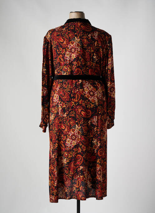 Robe longue marron CHARLES GUITARD pour femme