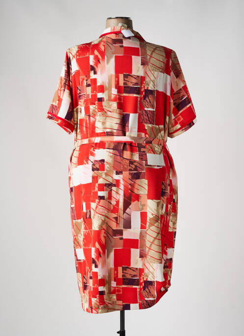 Robe longue orange FRANCE RIVOIRE pour femme