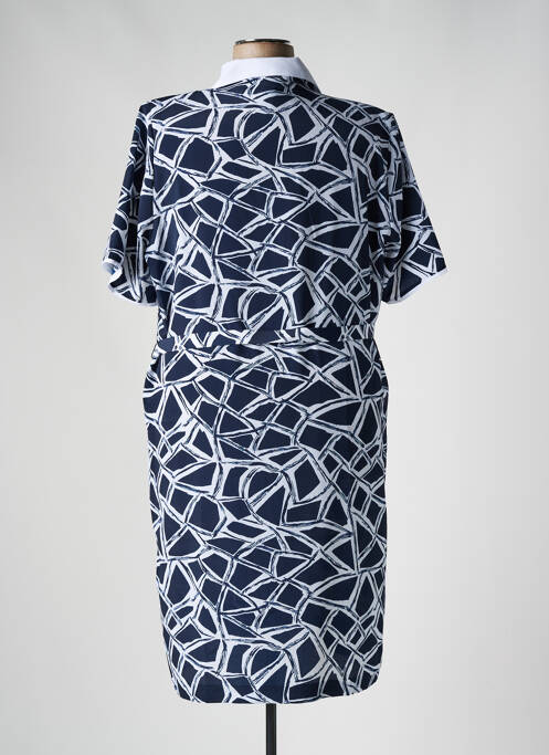 Robe mi-longue bleu FRANCE RIVOIRE pour femme