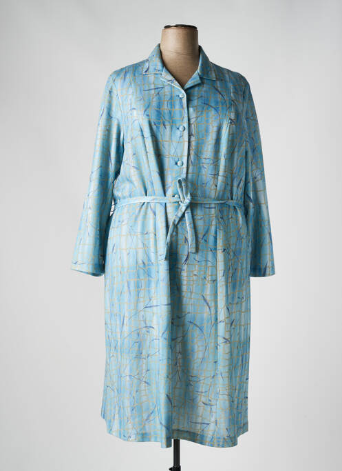 Robe mi-longue bleu IMPULSION pour femme